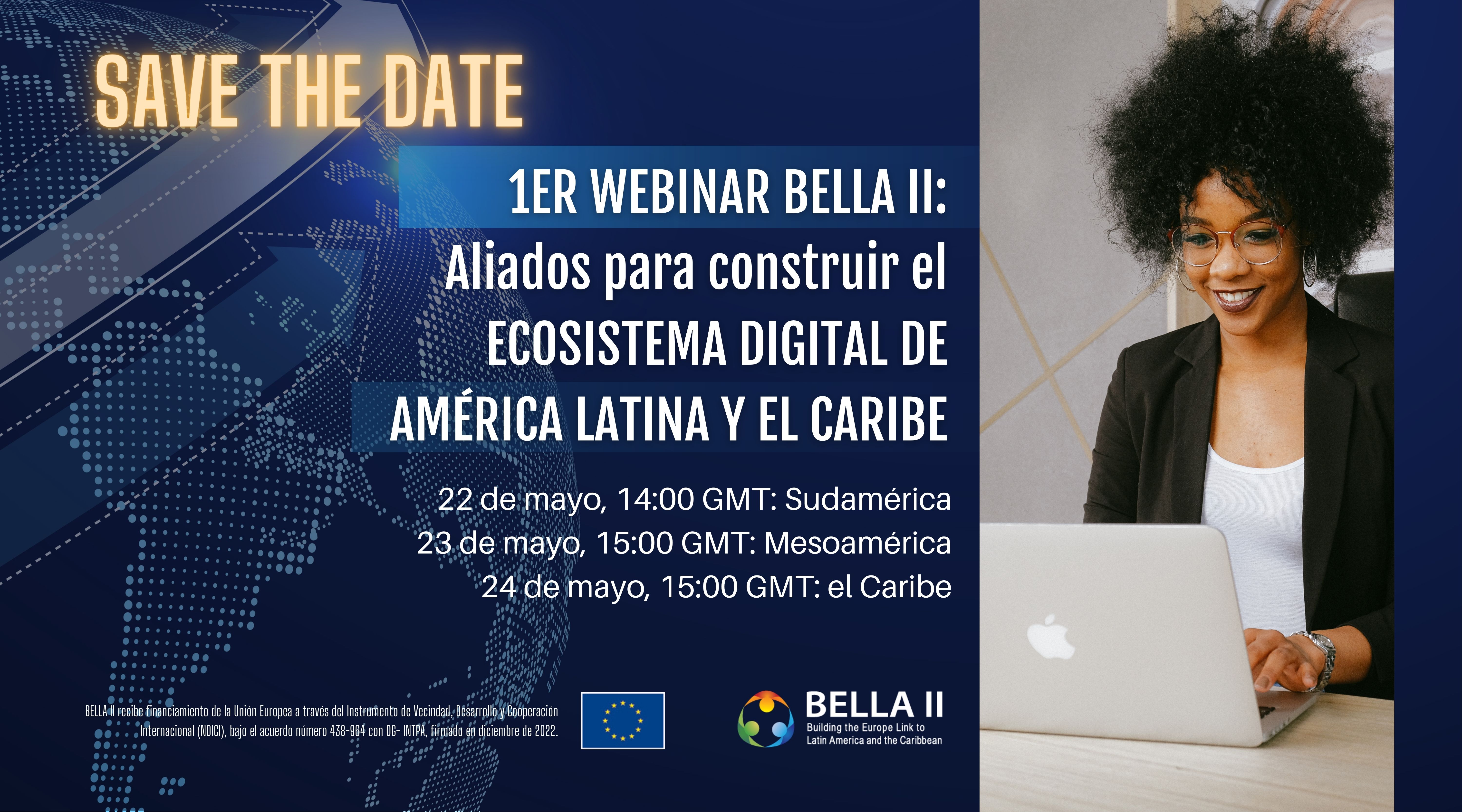 Primeiros webinars de BELLA II: Aliados para construir um ecossistema digital