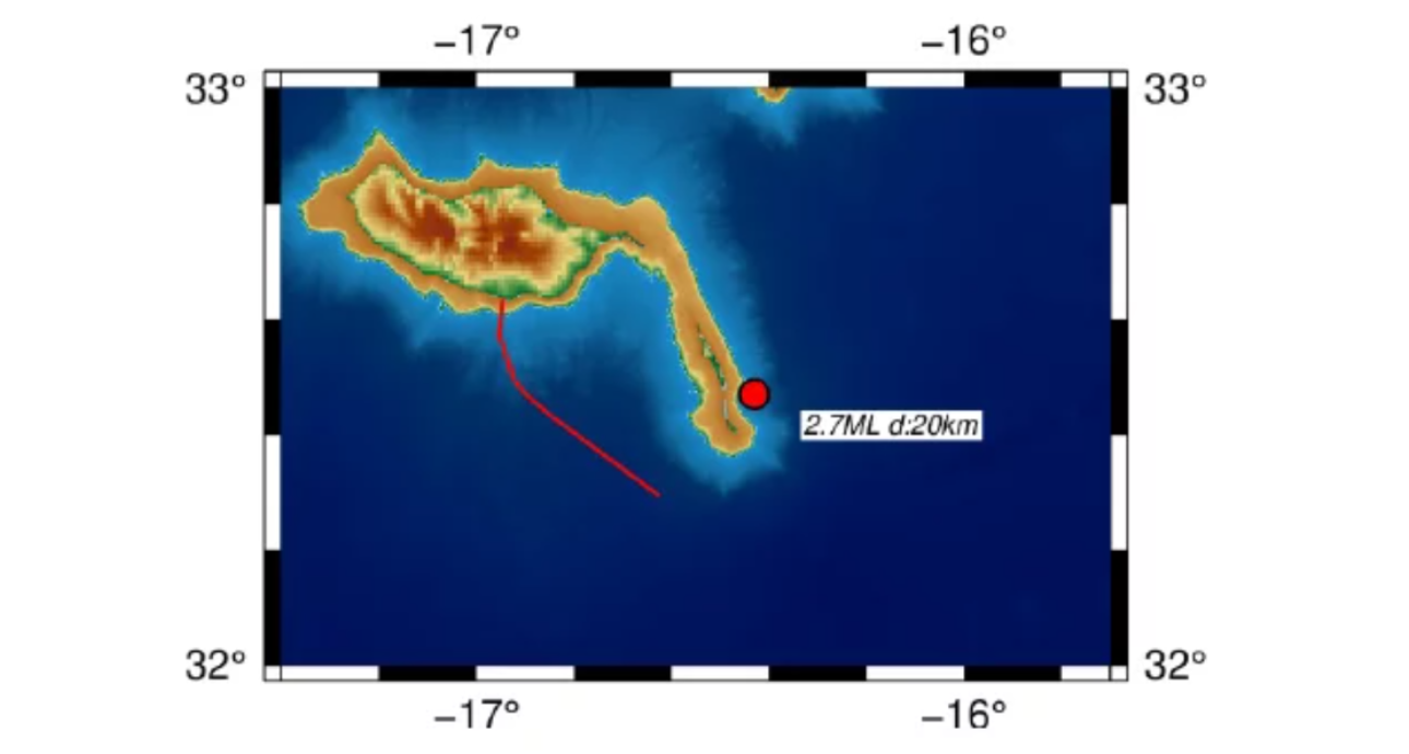 SUBMERSE partners in Portugal register first seismic activity on DAS equipment installed in Madeira