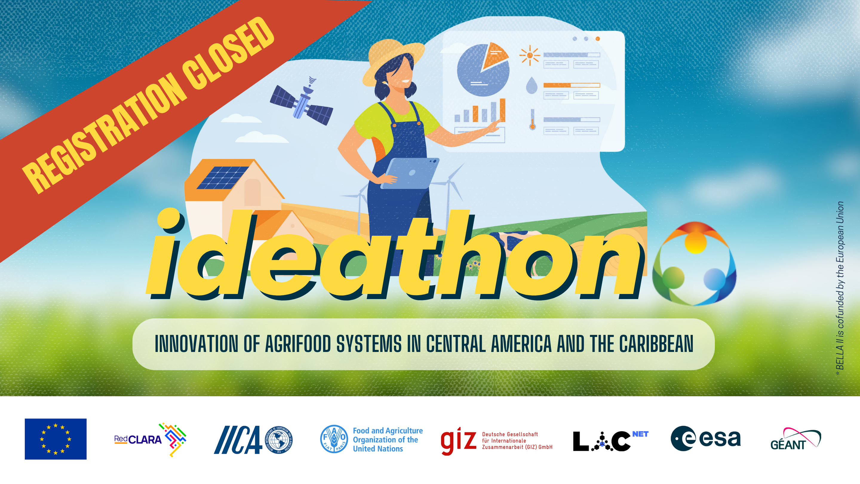 Inscrições encerradas para o Ideathon BELLA II: Inovação dos Sistemas Agroalimentares na América Central e no Caribe