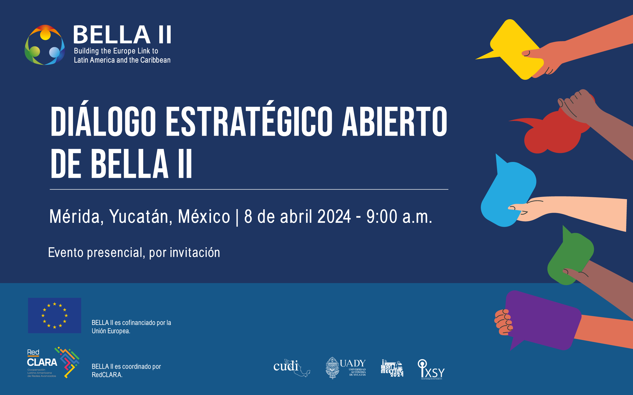 Próximo diálogo estratégico de BELLA II será en México