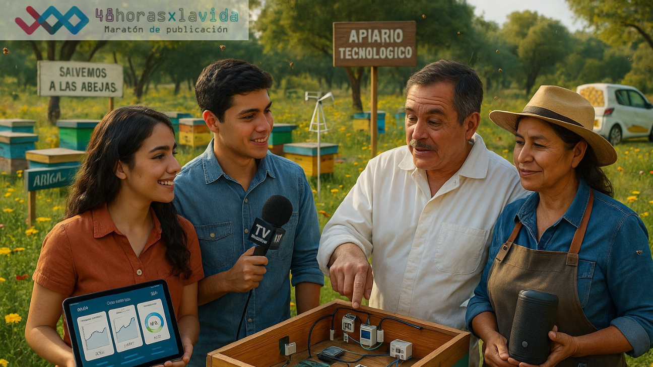 Diálogo sobre blockchain en “48 Horas por la Vida – Miel y Código”