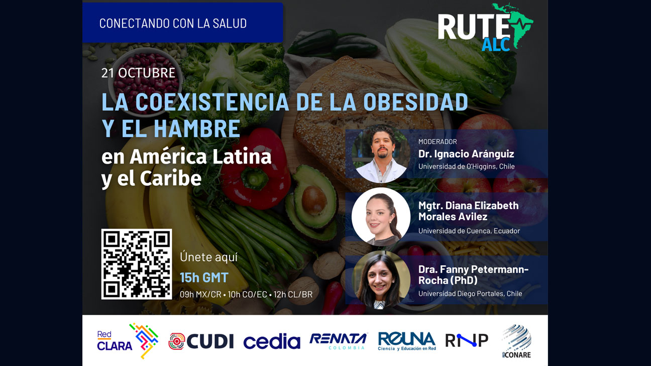 21 October | RUTE-ALC Webinar: The coexistence of obesity and hunger in Latin America and the Caribbean