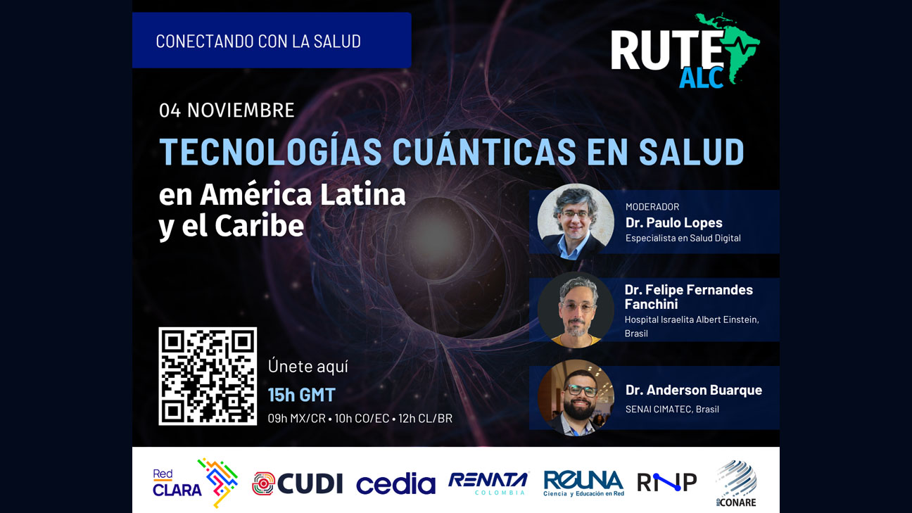 4 November: Join the RUTE-ALC webinar on quantum technologies applied to healthcare